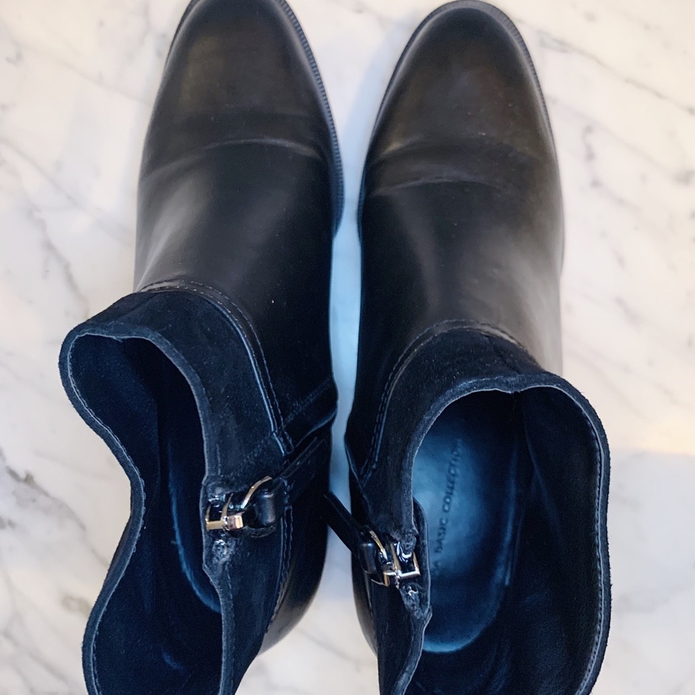 ZARA LEATHER BOOTIES SIZE 8